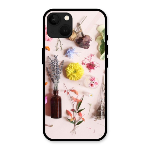 Old Petals Glass Back Case for iPhone 13