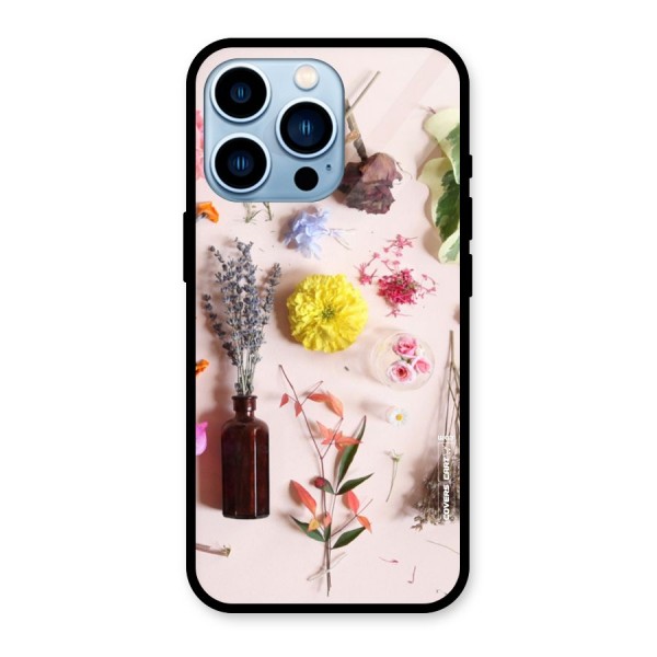 Old Petals Glass Back Case for iPhone 13 Pro