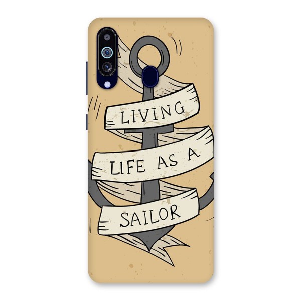 Old School Anchor Back Case for Galaxy A60