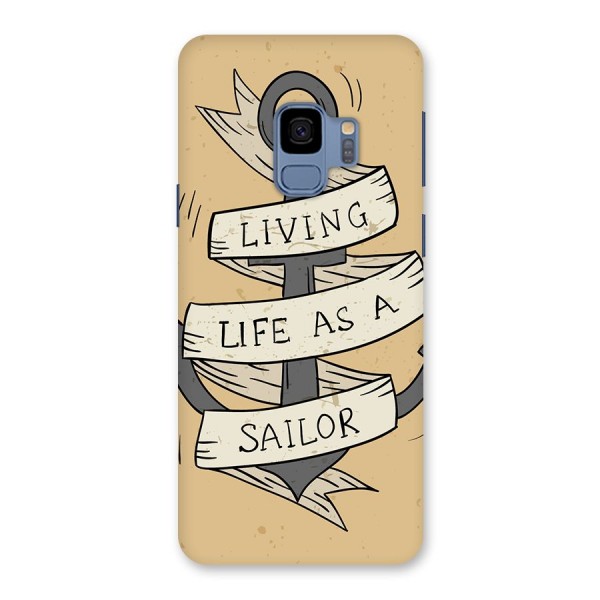 Old School Anchor Back Case for Galaxy S9