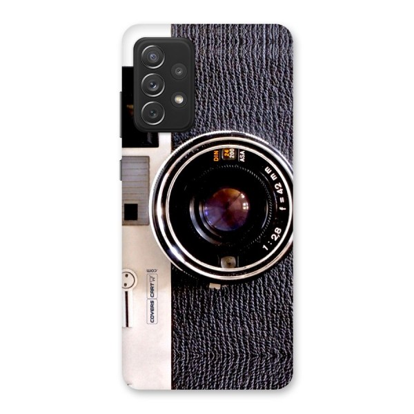 Old School Camera Back Case for Galaxy A72