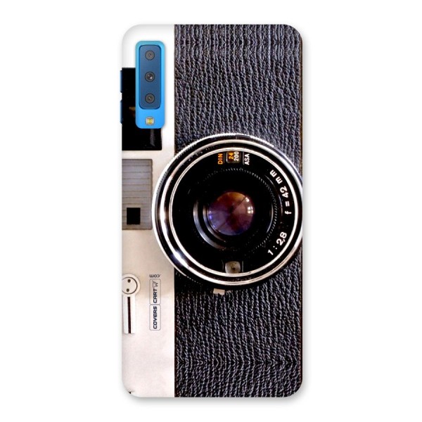 Old School Camera Back Case for Galaxy A7 (2018)