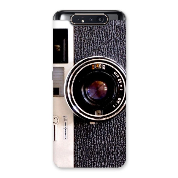 Old School Camera Back Case for Galaxy A80