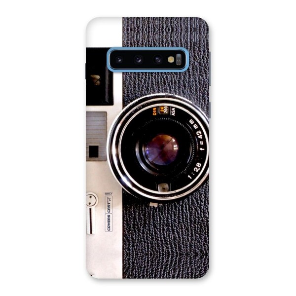 Old School Camera Back Case for Galaxy S10