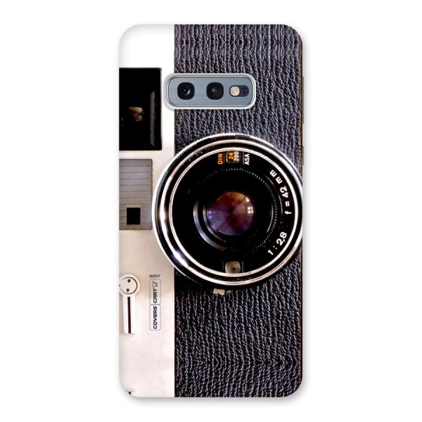 Old School Camera Back Case for Galaxy S10e