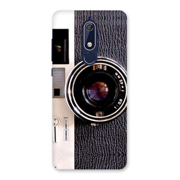 Old School Camera Back Case for Nokia 5.1