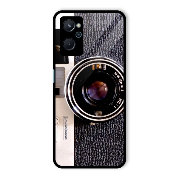 Old School Camera Glass Back Case for Realme 9i