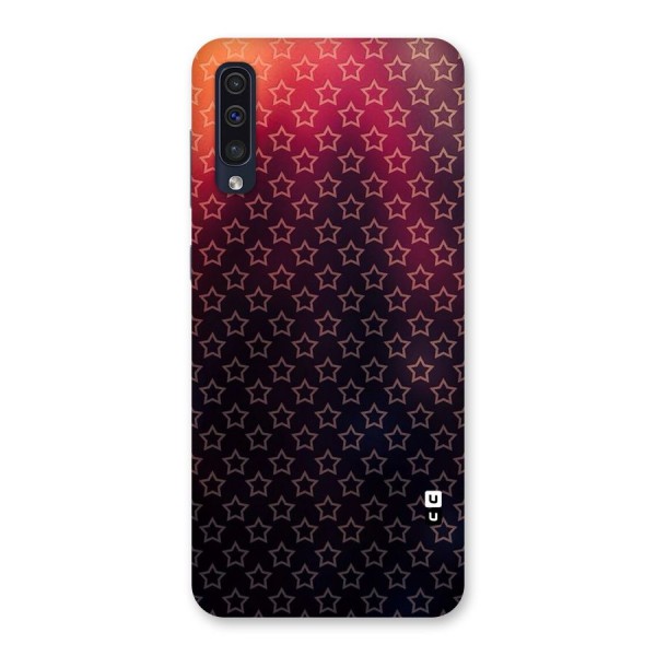 Ombre Stars Back Case for Galaxy A50