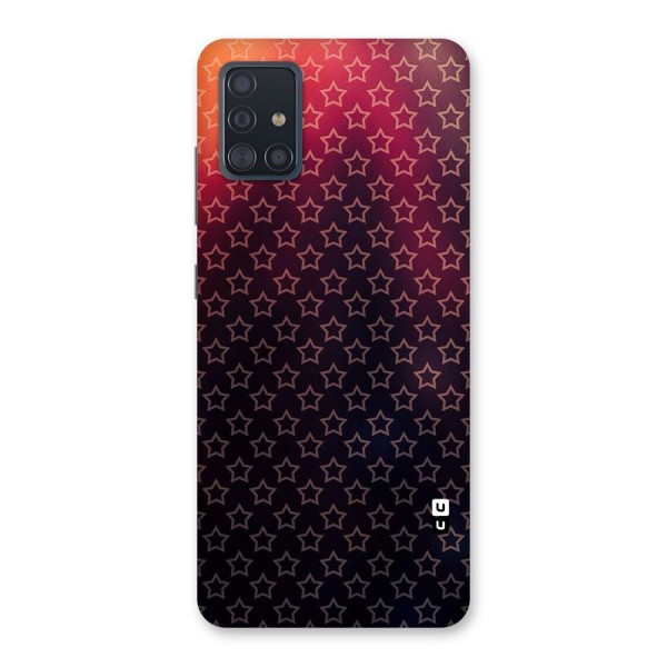 Ombre Stars Back Case for Galaxy A51