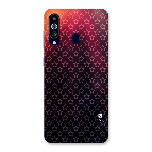 Ombre Stars Back Case for Galaxy A60