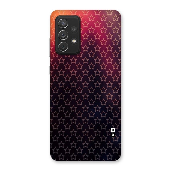 Ombre Stars Back Case for Galaxy A72