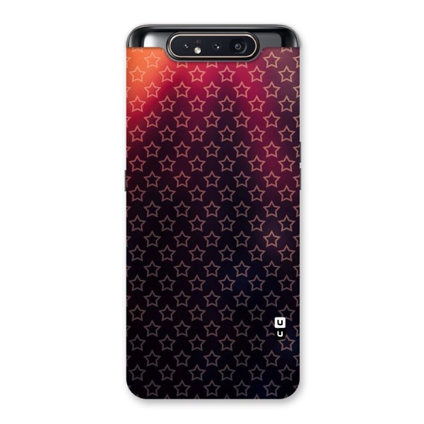 Ombre Stars Back Case for Galaxy A80