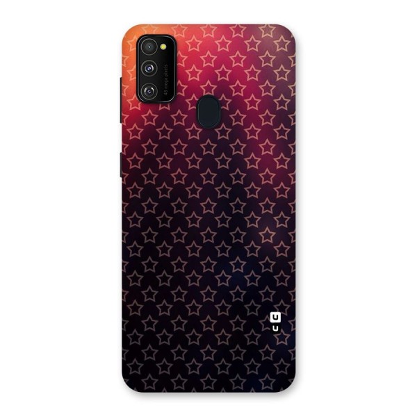 Ombre Stars Back Case for Galaxy M21