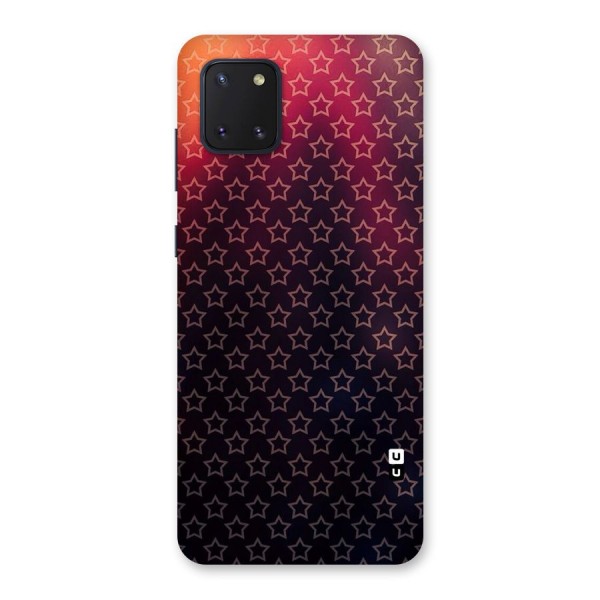 Ombre Stars Back Case for Galaxy Note 10 Lite