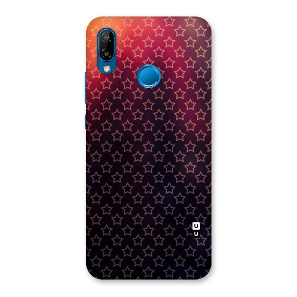 Ombre Stars Back Case for Huawei P20 Lite