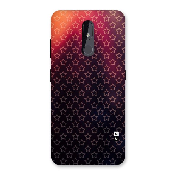 Ombre Stars Back Case for Nokia 3.2