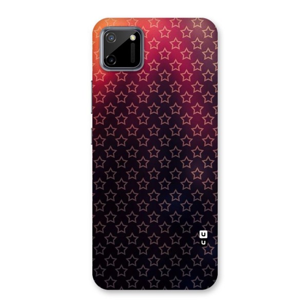 Ombre Stars Back Case for Realme C11