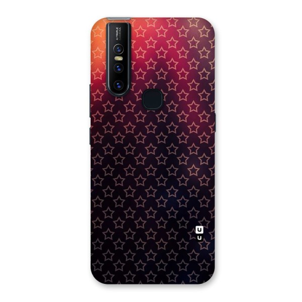 Ombre Stars Back Case for Vivo V15