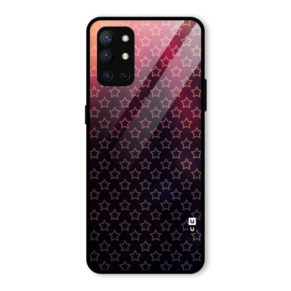 Ombre Stars Glass Back Case for OnePlus 9R