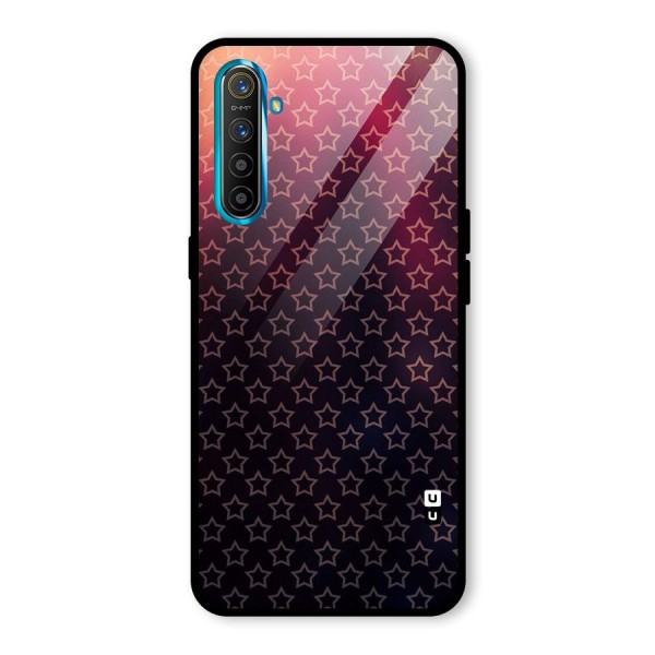 Ombre Stars Glass Back Case for Realme XT