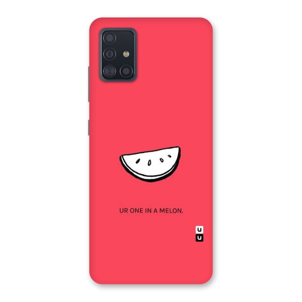 One In Melon Back Case for Galaxy A51