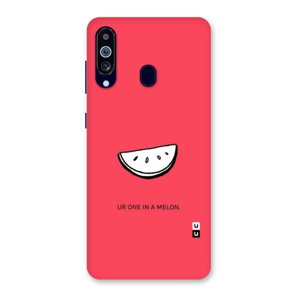 One In Melon Back Case for Galaxy A60