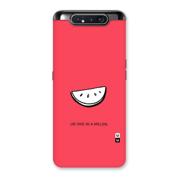 One In Melon Back Case for Galaxy A80