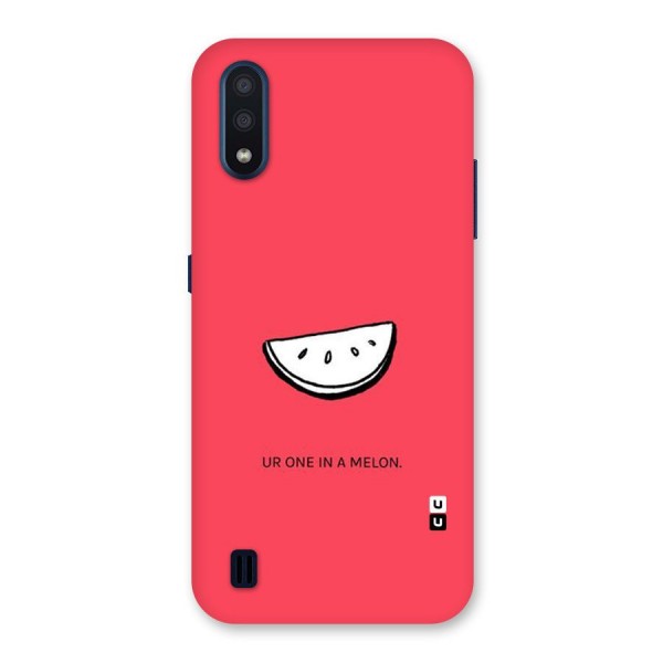 One In Melon Back Case for Galaxy M01