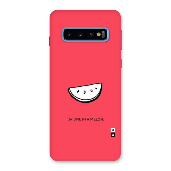 One In Melon Back Case for Galaxy S10