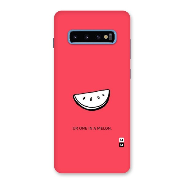 One In Melon Back Case for Galaxy S10 Plus