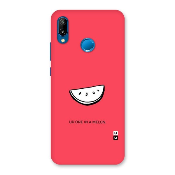 One In Melon Back Case for Huawei P20 Lite