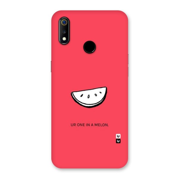 One In Melon Back Case for Realme 3