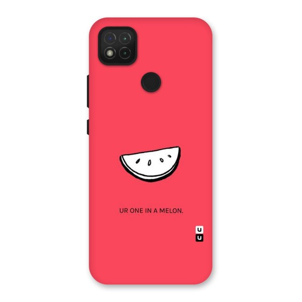 One In Melon Back Case for Redmi 9C