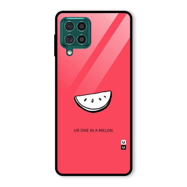 One In Melon Glass Back Case for Galaxy F62