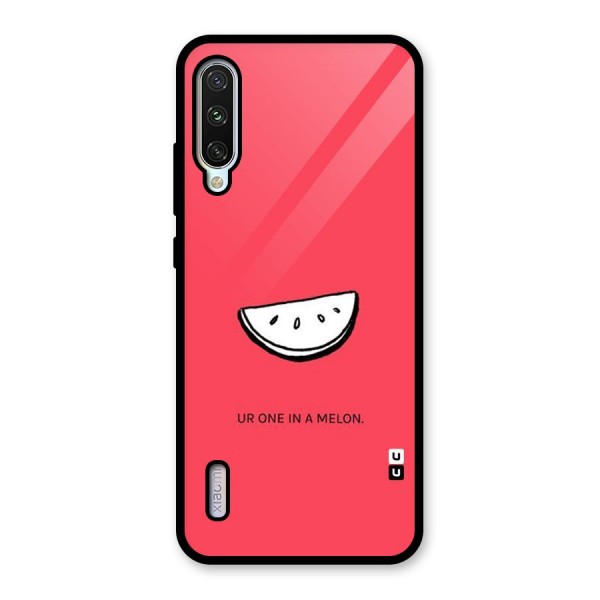 One In Melon Glass Back Case for Mi A3