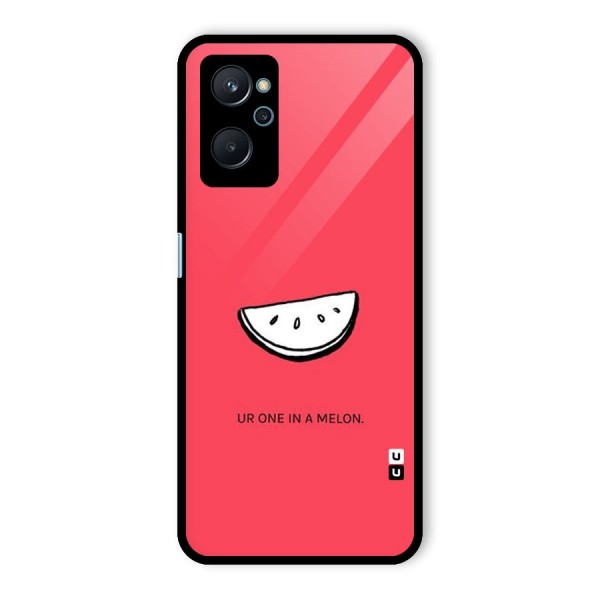 One In Melon Glass Back Case for Realme 9i