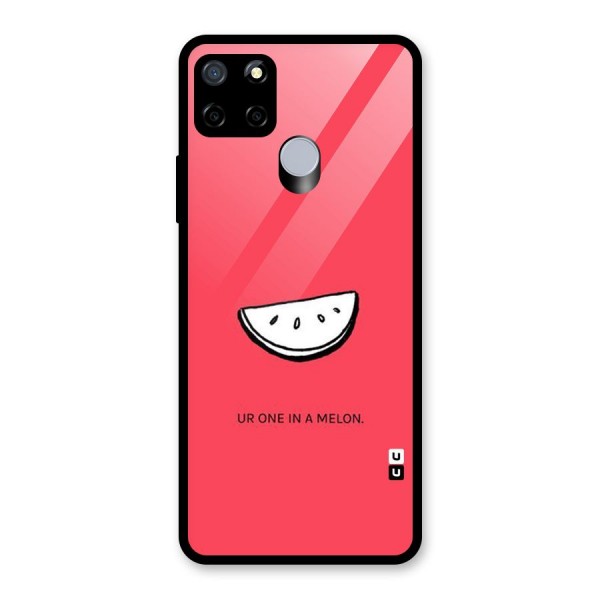 One In Melon Glass Back Case for Realme C15