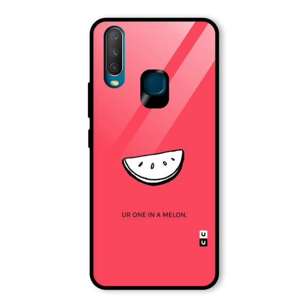 One In Melon Glass Back Case for Vivo Y12