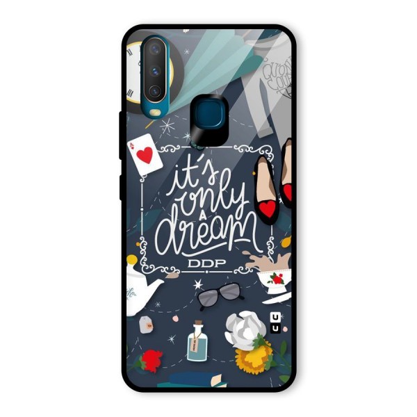 Only A Dream Glass Back Case for Vivo Y15