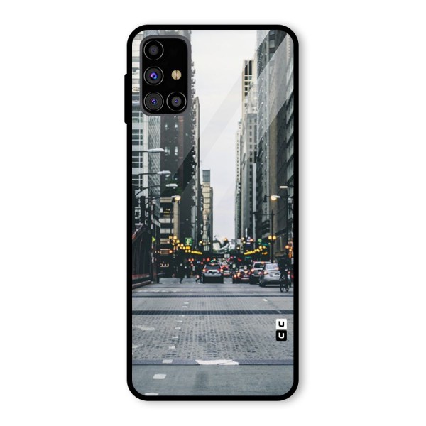 Only Streets Glass Back Case for Galaxy M31s