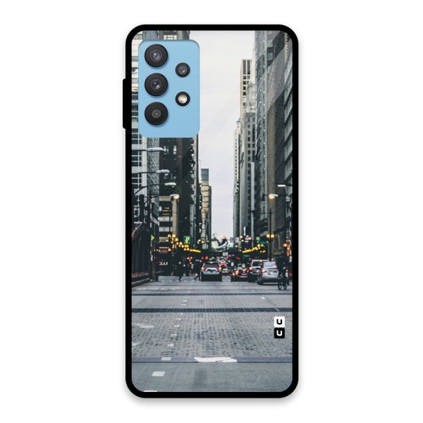 Only Streets Glass Back Case for Galaxy M32 5G