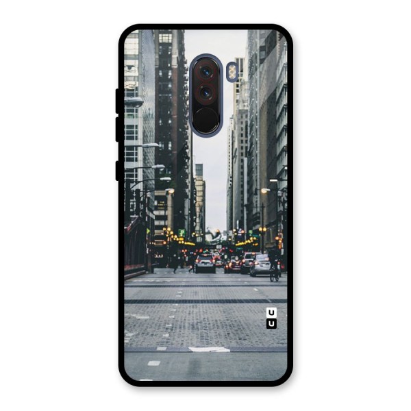 Only Streets Glass Back Case for Poco F1