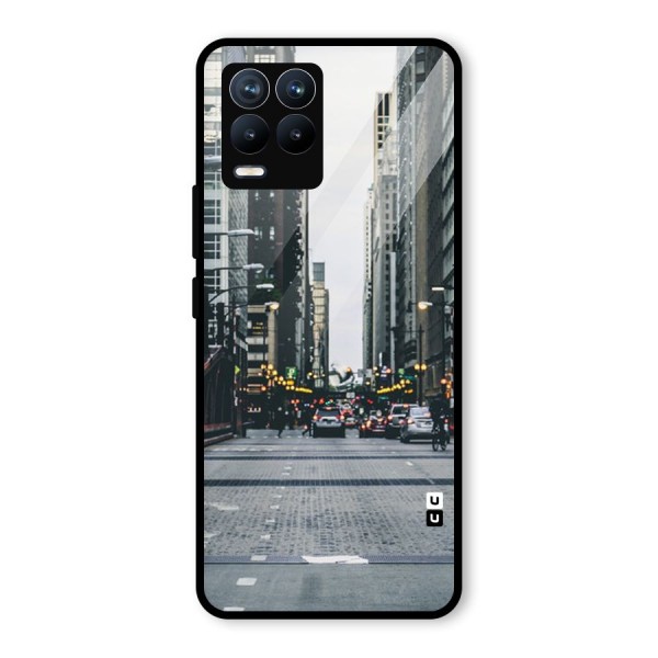 Only Streets Glass Back Case for Realme 8