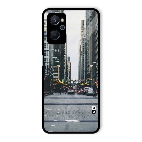 Only Streets Glass Back Case for Realme 9i