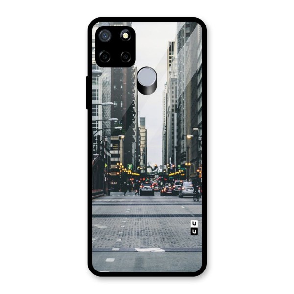 Only Streets Glass Back Case for Realme C15