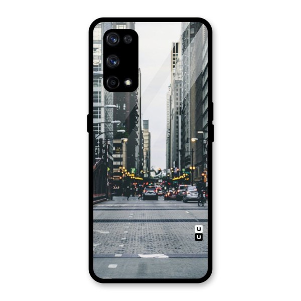 Only Streets Glass Back Case for Realme X7 Pro