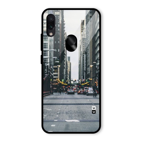 Only Streets Glass Back Case for Redmi Note 7