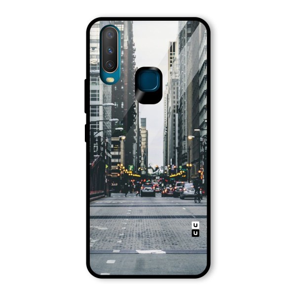 Only Streets Glass Back Case for Vivo Y12