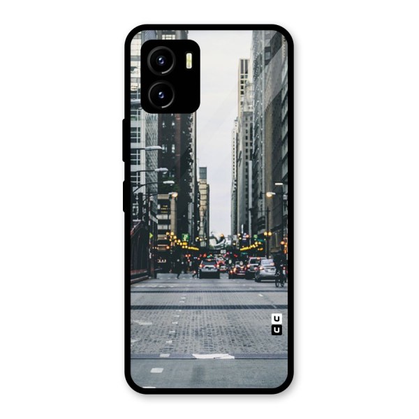 Only Streets Glass Back Case for Vivo Y15s