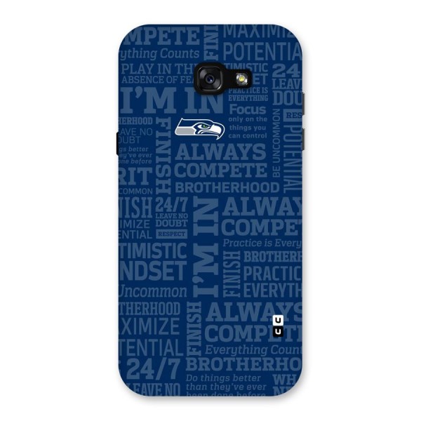 Optimistic Blue Back Case for Galaxy A7 (2017)